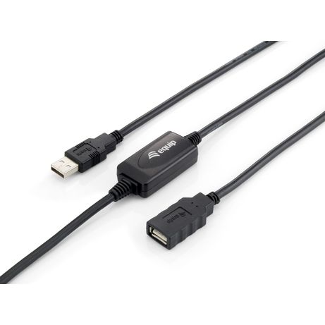 CABLE PROLONGADOR EQUIP USB 2.0 10 MTS. CON AMPLIFICADOR - Imagen 2 de 2 CABLE PROLONGADOR EQUIP USB 2.0 10 MTS. CON AMPLIFICADOR - Imagen 2 de 2