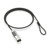 Miniatura 4 de AISENS Cable de Seguridad tipo NANO con cerradura de combinaci  n para ordenador  monitor  port  til 1 5m