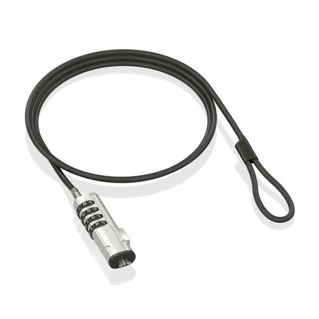 AISENS Cable de Seguridad tipo NANO con cerradura de combinaci n para ordenador monitor port til 1 5m - Imagen 4 de 8 AISENS Cable de Seguridad tipo NANO con cerradura de combinaci n para ordenador monitor port til 1 5m - Imagen 4 de 8
