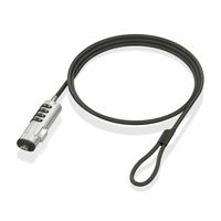 Miniatura 5 de AISENS Cable de Seguridad tipo NANO con cerradura de combinaci  n para ordenador  monitor  port  til 1 5m