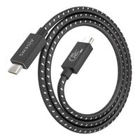 Miniatura 3 de CABLE USB4 AISENS GEN3X2 40G 8K60HZ 5A 48V 240W E-MARK C/M-C/M 1.0M