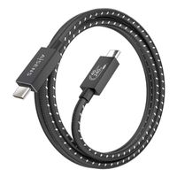 Miniatura 3 de CABLE USB4 AISENS GEN3X2 40GBPS 8K60HZ 5A 48V 240W E-MARK C/M-C/M 1.5M