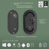 Miniatura 8 de PEBBLE 2 COMBO TONAL GRAPHITE ESP 2.4GHZ/BT 412 UNI V.