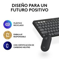 Miniatura 12 de PEBBLE 2 COMBO TONAL GRAPHITE ESP 2.4GHZ/BT 412 UNI V.