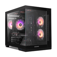 Miniatura 1 de CAJA HUMMER ASTRA NEO SEMITT ATX CRISTAL FRAMELESS NEGRO