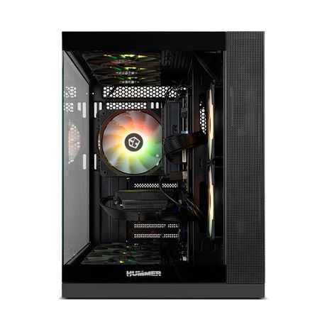 CAJA HUMMER ASTRA NEO SEMITT ATX CRISTAL FRAMELESS NEGRO - Imagen 7 de 14 CAJA HUMMER ASTRA NEO SEMITT ATX CRISTAL FRAMELESS NEGRO - Imagen 7 de 14