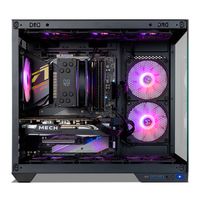 Miniatura 13 de CAJA HUMMER ASTRA NEO SEMITT ATX CRISTAL FRAMELESS NEGRO