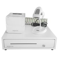 Miniatura 5 de KIT TPV APPROX CAJON APPCASH01 BLANCO + SCAN APPLS11ASWH + IMP. TERM. APPPOS80AMUS + PAPEL  CYT8060B