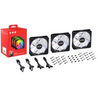 Miniatura 2 de VENTILADOR XPG VENTO R | 120MM | ARGB | PACK 3 | NEGRO