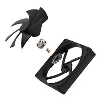 Miniatura 7 de VENTILADOR CAJA NZXT 140mm Static Pressure Fan - Single Pack (Black) RF-P14SF-B2