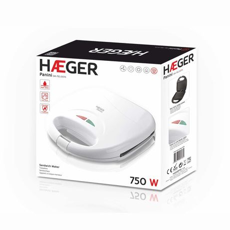 HAEGER PANINI SANDWICHERA 750W - Imagen 5 de 5 HAEGER PANINI SANDWICHERA 750W - Imagen 5 de 5