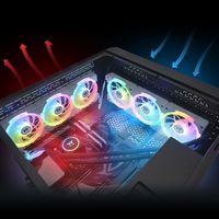 Miniatura 7 de VENTILADOR CAJA THERMALTAKE SWAFAN EX14 ARGB PACK 3UDS BLANCO