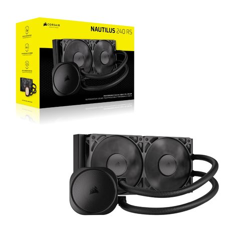 VENTI. CPU CORSAIR NAUTILUS 240 240MM RADIATOR LIQUID CW-9060088-WW - Imagen 14 de 14 VENTI. CPU CORSAIR NAUTILUS 240 240MM RADIATOR LIQUID CW-9060088-WW - Imagen 14 de 14