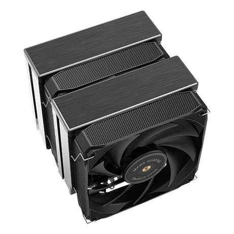 VENTILADOR CON DISIPADOR DE CPU MARS GAMING MCPU-XU6 BLACK DUAL 6 HEATPIPES TDP 300W DOBLE DISIPADOR - Imagen 4 de 7 VENTILADOR CON DISIPADOR DE CPU MARS GAMING MCPU-XU6 BLACK DUAL 6 HEATPIPES TDP 300W DOBLE DISIPADOR - Imagen 4 de 7