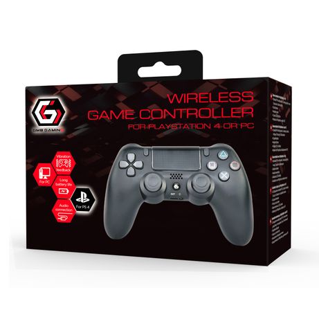MANDO DE JUEGOS INALAMBRICO GEMBIRD PARA PLAYSTATION 4 O PC, NEGRO - Imagen 8 de 8 MANDO DE JUEGOS INALAMBRICO GEMBIRD PARA PLAYSTATION 4 O PC, NEGRO - Imagen 8 de 8