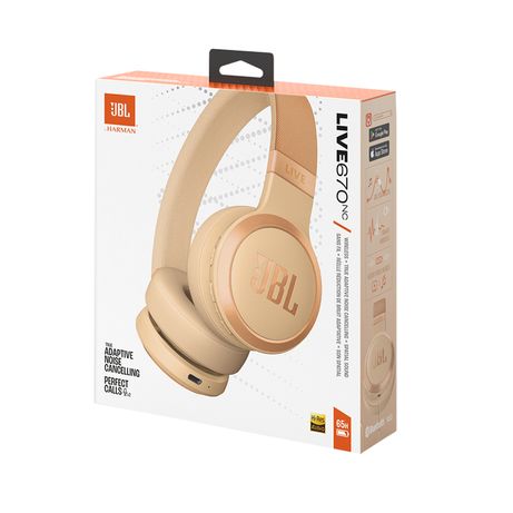 AURICULARES DE DIADEMA JBL LIVE 670 NC SANDSTONE BLUETOOTH - Imagen 3 de 3 AURICULARES DE DIADEMA JBL LIVE 670 NC SANDSTONE BLUETOOTH - Imagen 3 de 3
