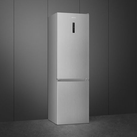 FRIGORIFICO COMBI SMEG RC20XDND NOFROST D ALTO 200 CM . ANCHO 60 CM. INOX - Imagen 4 de 7 FRIGORIFICO COMBI SMEG RC20XDND NOFROST D ALTO 200 CM . ANCHO 60 CM. INOX - Imagen 4 de 7