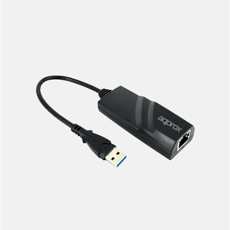 ADAPTADOR RED APPROX APPC07GV3 USB3.0/RJ-45 1000MBPS - Imagen 1 de 2 ADAPTADOR RED APPROX APPC07GV3 USB3.0/RJ-45 1000MBPS - Imagen 1 de 2