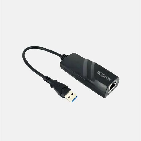 ADAPTADOR RED APPROX APPC07GV3 USB3.0/RJ-45 1000MBPS - Imagen 2 de 2 ADAPTADOR RED APPROX APPC07GV3 USB3.0/RJ-45 1000MBPS - Imagen 2 de 2