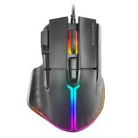 Miniatura 2 de MOUSE MARS GAMING MM-XT BLACK 9B 12800DPI RGB CABLE FEATHER PARACORD
