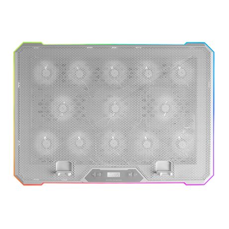 BASE DE REFRIGERACION PARA PORTATILES MARS GAMING MNBC13W CON SOPORTE DE MOVIL/TABLET 13XFANS BLACK - Imagen 3 de 3 BASE DE REFRIGERACION PARA PORTATILES MARS GAMING MNBC13W CON SOPORTE DE MOVIL/TABLET 13XFANS BLACK - Imagen 3 de 3