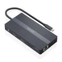 Miniatura 2 de Aisens USB-C Dock 12 en 1 2xHDMI 1xDP RJ45 4xUSB