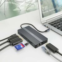 Miniatura 6 de Aisens USB-C Dock 12 en 1 2xHDMI 1xDP RJ45 4xUSB