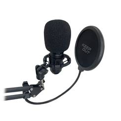 MICROFONO PROFESIONAL+ CON ACCESORIOS KEEP OUT XMICPRO KIT USB CONTROL DE GANANCIA ENTRADA DE AURICULARES FILTRO CARDIOLE BRAZO ARTICULADO MICROFONO PROFESIONAL+ CON ACCESORIOS KEEP OUT XMICPRO KIT USB CONTROL DE GANANCIA ENTRADA DE AURICULARES FILTRO CARDIOLE BRAZO ARTICULADO