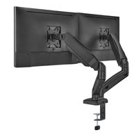 Miniatura 4 de AISENS Soporte De Mesa Pro Contrapeso Giratorio E Inclinable Para Monitor TV 9kg  3 Pivotes  2 Brazos  De 17 32  Negro