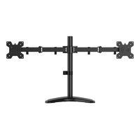 Miniatura 3 de AISENS Soporte de mesa con peana eco giratorio e inclinable para monitor TV 10kg  3 Pivotes  2 Brazos  de 17 32  Negro