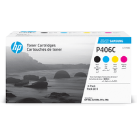 Miniatura 1 de HP TONER CLT-P406C/ELS 4-PACK CYAN/MAGENTA/YELLOW/BLACK ORIGINAL TONER CARTRIDGE