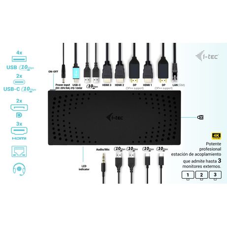 +SB 3.0/USB-C/THUNDERBOLT DOCK + PD - Imagen 8 de 15 +SB 3.0/USB-C/THUNDERBOLT DOCK + PD - Imagen 8 de 15