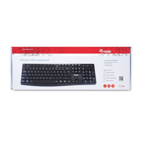 TECLADO USB EQUIP LIFE 105 TECLAS 245211 - Imagen 4 de 5 TECLADO USB EQUIP LIFE 105 TECLAS 245211 - Imagen 4 de 5