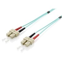 Miniatura 2 de CABLE FIBRA OPTICA OM3 DUPLEX LIBRE  HALOGENOS SC/SC 50/125u 10M