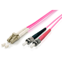 Miniatura 1 de CABLE FIBRA OPTICA MULTIMODO LIBRE  HALOGENOS LC/ST 50/125u 1M  OM4