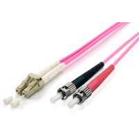 Miniatura 2 de CABLE FIBRA OPTICA MULTIMODO LIBRE  HALOGENOS LC/ST 50/125u 1M  OM4