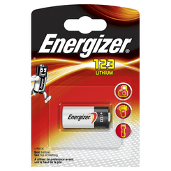 BLISTER 1 PILA ESPECIAL LITHIUM PHOTO EL123 ENERGIZER E300777601