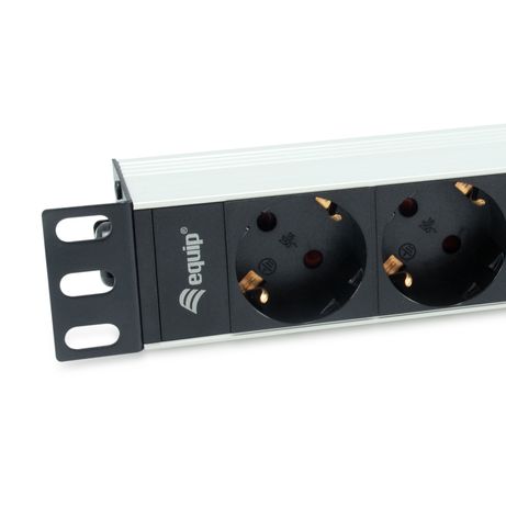 REGLETA ALIMENTACION ALUMINIO RACK 10" 1U 4 TOMAS TIPO SHUCKO EURO CABLE 1.5m - Imagen 4 de 5 REGLETA ALIMENTACION ALUMINIO RACK 10" 1U 4 TOMAS TIPO SHUCKO EURO CABLE 1.5m - Imagen 4 de 5