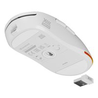 Miniatura 12 de RATON GAMING GENESIS ZIRCON XIII CUSTOMIZABLE INALAMBRICO 26000 DPI BLANCO