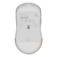 Miniatura 13 de RATON GAMING GENESIS ZIRCON XIII CUSTOMIZABLE INALAMBRICO 26000 DPI BLANCO