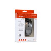 Miniatura 4 de MOUSE MINI  WIRELESS EQUIP LIFE OPTICO 4 BOTONES SCROLL GRIS  1600DPI
