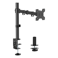 Miniatura 1 de AISENS Soporte de mesa eco giratorio e inclinable para monitor TV 10kg  3 Pivotes  1 Brazos  de 17 32  Negro