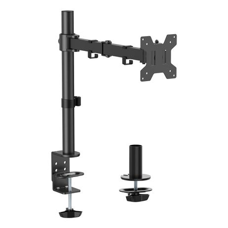 AISENS Soporte de mesa eco giratorio e inclinable para monitor TV 10kg 3 Pivotes 1 Brazos de 17 32 Negro - Imagen 2 de 8 AISENS Soporte de mesa eco giratorio e inclinable para monitor TV 10kg 3 Pivotes 1 Brazos de 17 32 Negro - Imagen 2 de 8