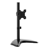 Miniatura 1 de AISENS Soporte de mesa con peana eco giratorio e inclinable para monitor TV 10kg de 17 32  Negro