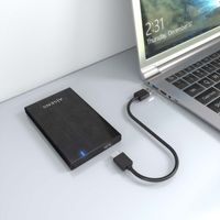 Miniatura 7 de AISENS Caja externa 2 5  ASE 2527B 9 5mm SATA a USB 3 0 USB3 1 Gen1  Negro