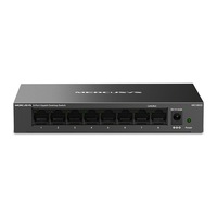 Miniatura 1 de SWITCH NO GESTIONABLE MERCUSYS MS108GS 8P 10/100/1000 ETHERNET MINI DESKTOP CARCASA METALICA