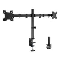 Miniatura 2 de AISENS Soporte de mesa eco giratorio e inclinable para monitor TV 10kg  3 Pivotes  2 Brazos  de 17 32  Negro