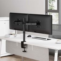 Miniatura 5 de AISENS Soporte de mesa eco giratorio e inclinable para monitor TV 10kg  3 Pivotes  2 Brazos  de 17 32  Negro