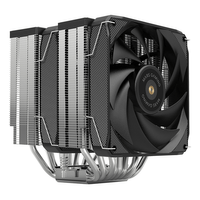 Miniatura 1 de VENTILADOR CON DISIPADOR DE CPU MARS GAMING MCPU-XU9 BLACK DUAL 9 HEATPIPES TDP 400W DOBLE DISIPADOR