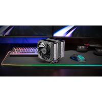 Miniatura 6 de VENTILADOR CON DISIPADOR DE CPU MARS GAMING MCPU-XU9 BLACK DUAL 9 HEATPIPES TDP 400W DOBLE DISIPADOR